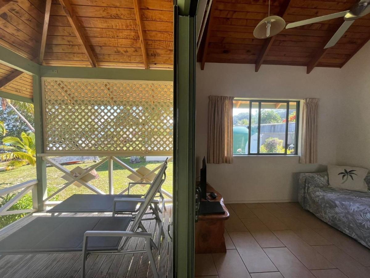 Paparei Beachfront Bungalows, Aitutaki Арутанга Екстериор снимка